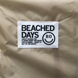 画像1: New! BEACHED DAYS Deck Cover Short　/　BEIGE