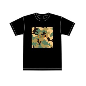 画像: Bali限定Tee Square Camo -Orange Logo