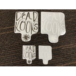 画像: 【再入荷！】 DEADKOOKS/オリジナルステッカー・小 【塩ビタイプ】