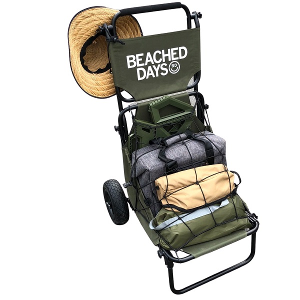 画像1: New! BEACHED DAYS BUGGY CHAIR　/　KHAKI