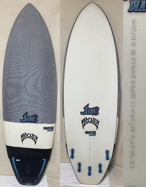 ...lost surfboard / SUPER DIABLO 5'8