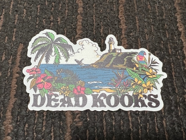 画像1: 【新入荷！】 DEADKOOKS/オリジナルステッカー【Tourist】